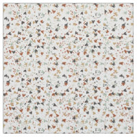 Heart Confetti Toss in Burnt Sienna Mint & Gold