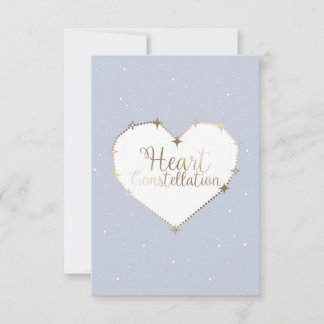 Heart Constellation Card