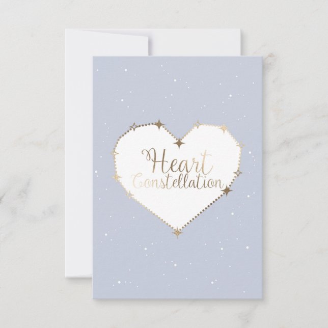 Heart Constellation Card (Front)