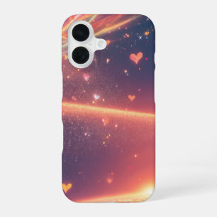 Heart Cosmic Aurora Fantasy Phone Case