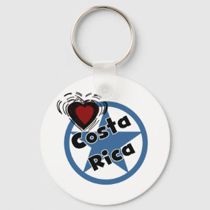Heart Costa Rica Key Ring