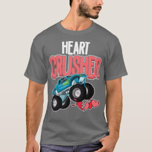 Heart Crusher Trucker Valentines Day 1 T-Shirt