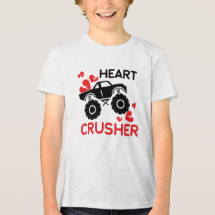 Heart Crusher Valentine's Day  Tri-Blend Shirt