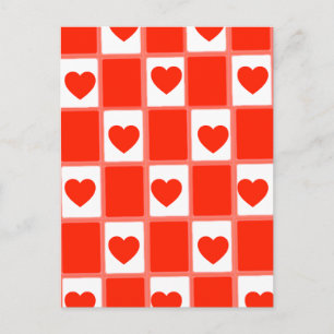 heart custom Sustainable Premium Crew Sock Postcard