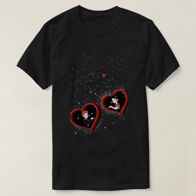 Heart cute  T-Shirt (Design Front)