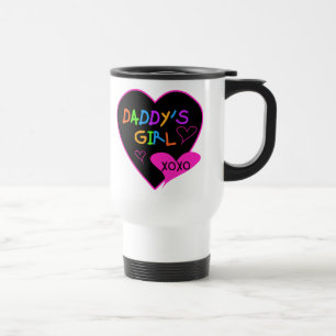 Heart Daddy's Girl T Shirts and Gifts Travel Mug