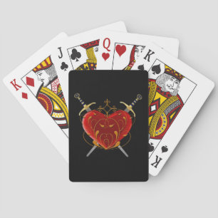 Heart & Daggers Playing Cards
