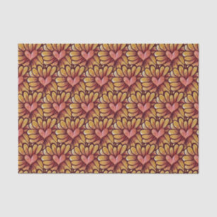 Heart Daisy Tissue Paper