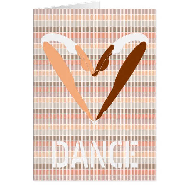 heart DANCE, LOVE dance. (Front)