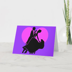 Heart dancers card