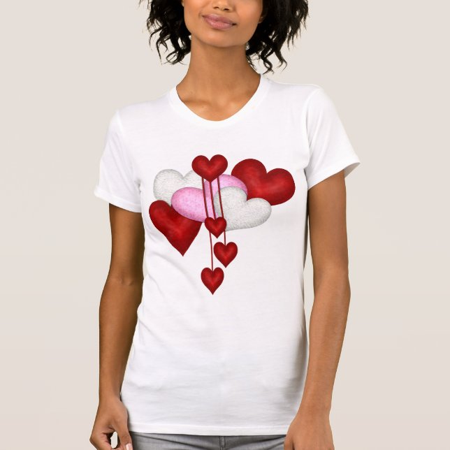 Heart Decor T-Shirt (Front)