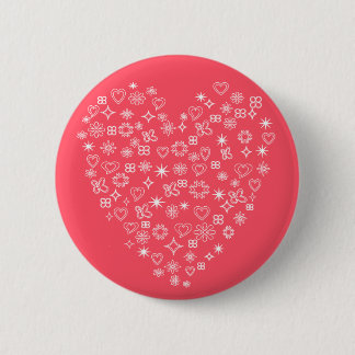 Heart Design Button