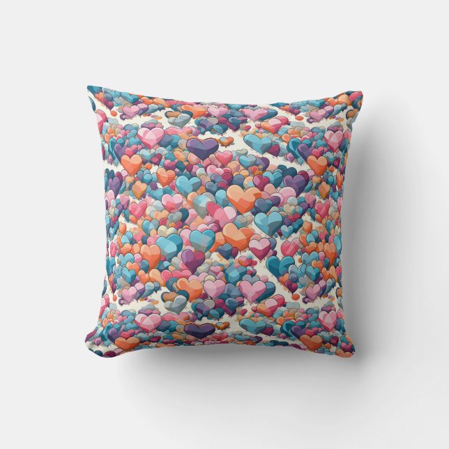 Heart Design Cushion (Front)