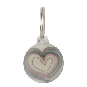 Heart Design  dog ID TAG