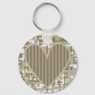 Heart Design Key Ring