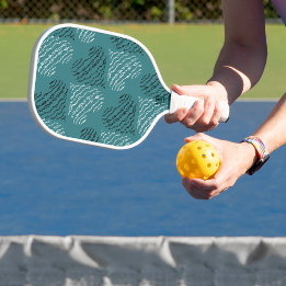 Heart Design Pickle Ball Paddle