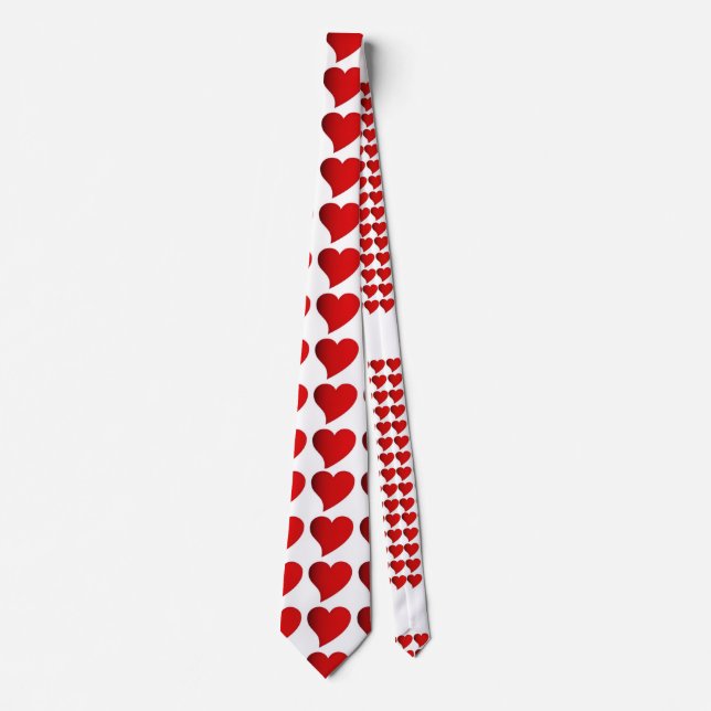 Heart Design Tie (Front)