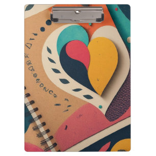 Heart-Designed Clipboard