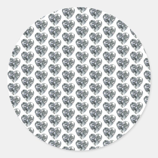 Heart Diamond Sticker (Front)