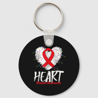 Heart Disease Awareness _2  Key Ring