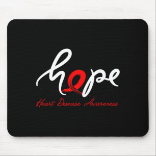 Heart Disease Awareness Go Red In February Health Mouse Mat