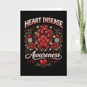 Heart Disease Awareness Holiday Card