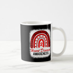 Heart Disease Awareness In February We Go Red Coffee Mug