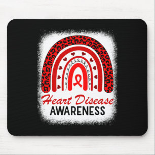 Heart Disease Awareness In February We Go Red Mouse Mat
