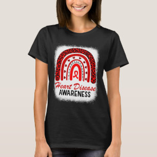 Heart Disease Awareness In February We Go Red  T-Shirt