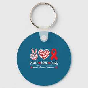 Heart Disease Awareness  Key Ring