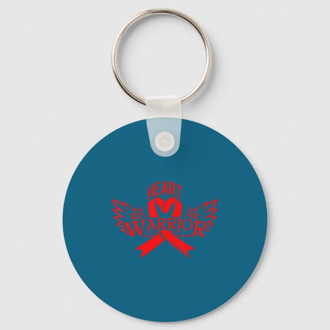 Heart Disease Awareness  Key Ring (Front)