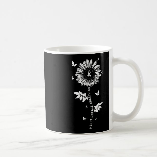 Heart Disease Awareness Month  Coffee Mug (Right)