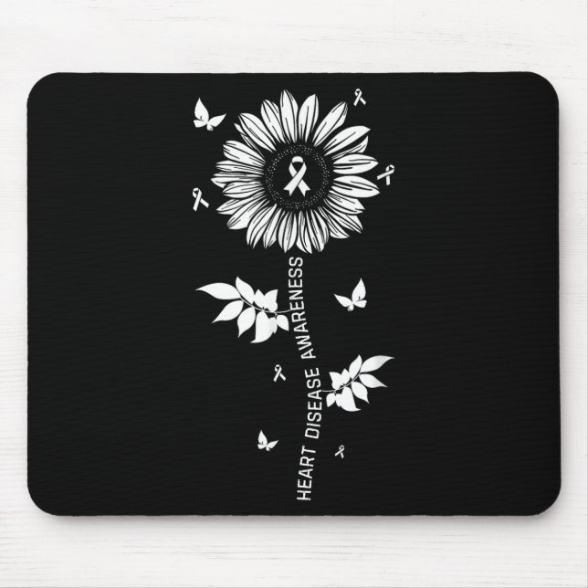 Heart Disease Awareness Month  Mouse Mat (Front)