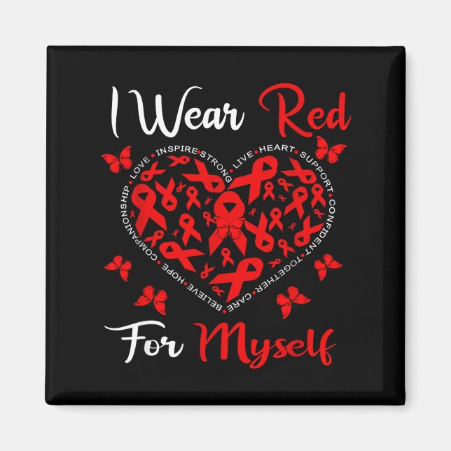 Heart Disease Awareness Month Open Heart Diseases  Magnet (Front)