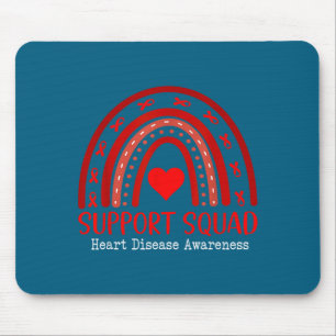 Heart Disease Awareness Month Open Heart Diseases Mouse Mat