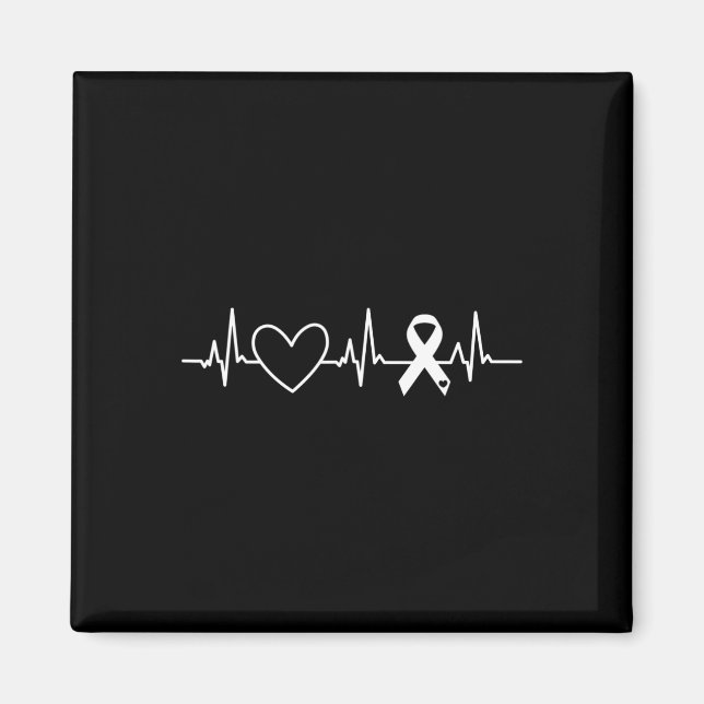 Heart Disease Awareness Month Ribbon Go Red Heart  Magnet (Front)