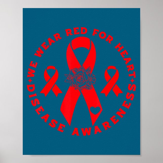 Heart Disease Awareness  Poster (Front)