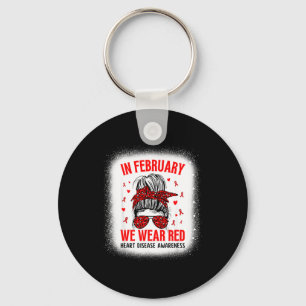 Heart Disease Awareness Supporting In February We  Key Ring