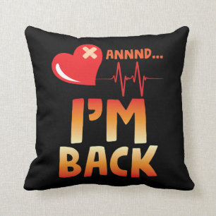 Heart disease bypass surgery recovering cushion