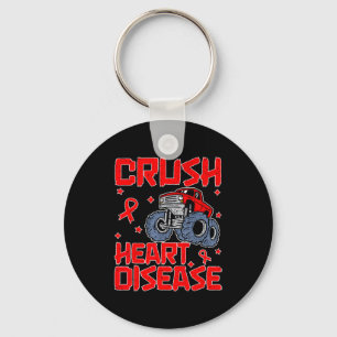 Heart Disease Chd Awareness Month Kids Boys Girls Key Ring