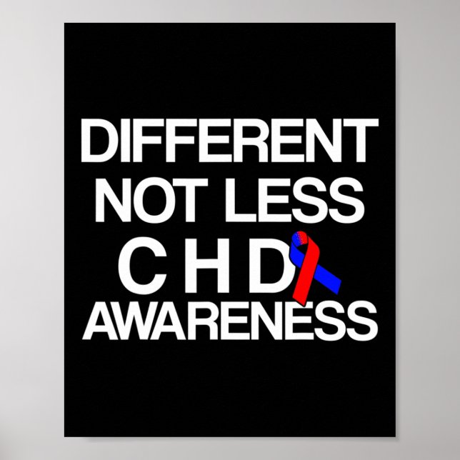 Heart Disease Defect Survivor Chd Warrior 1  Poster (Front)