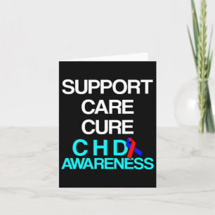 Heart Disease Defect Survivor Chd Warrior 3 Card