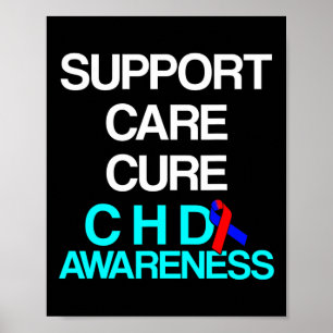 Heart Disease Defect Survivor Chd Warrior 3  Poster