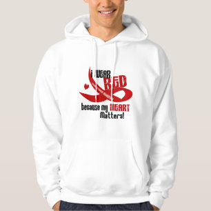Heart Disease I Wear Red For ME 33 Hoodie