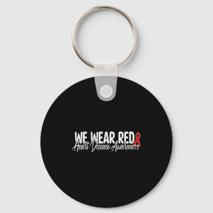 Heart Disease Key Ring