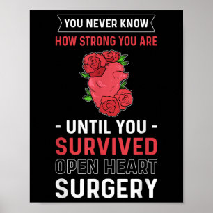 Heart Disease Month. Heart Surgery. Heart Health Poster