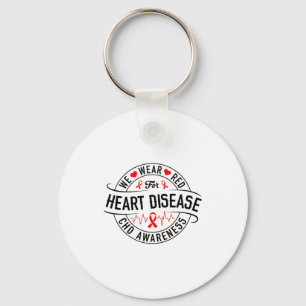 Heart Disease Survivor Chd Heart Disease Awareness Key Ring