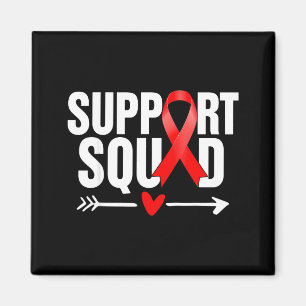 Heart Disease Warrior Support Squad Heart Disease Magnet