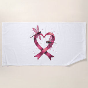Heart Dragonflies Men Women Kid Beach Towel
