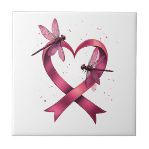 Heart Dragonflies Men Women Kid Tile